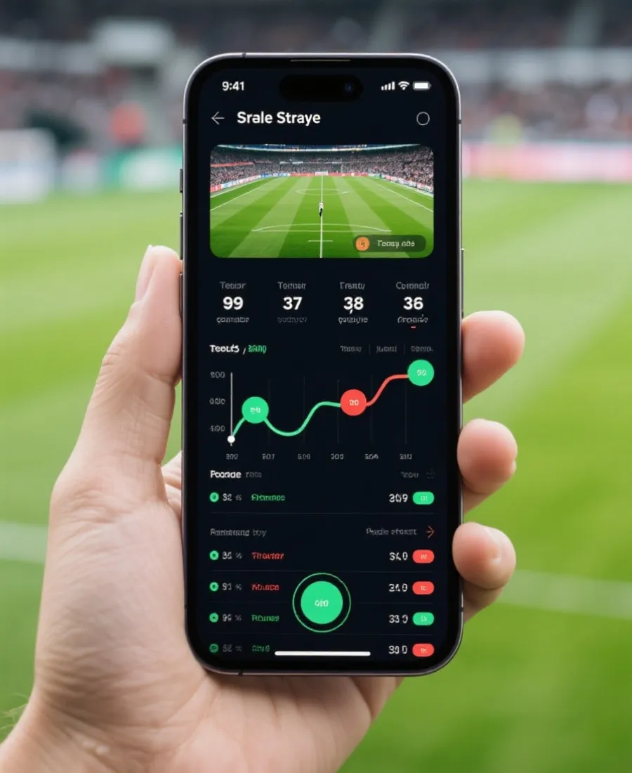 香港2026世界盃投注與直播平台直播App介面示意圖